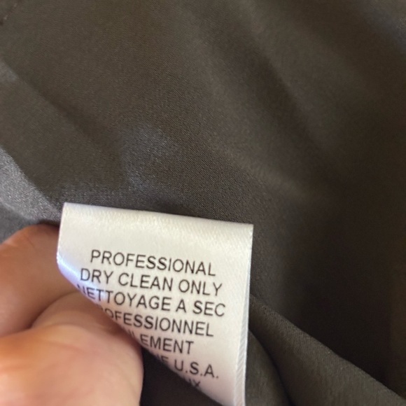 ALICE + OLIVIA silk chiffon sequin bib racerback tank top tunic Earth Color NWT - Picture 8 of 8